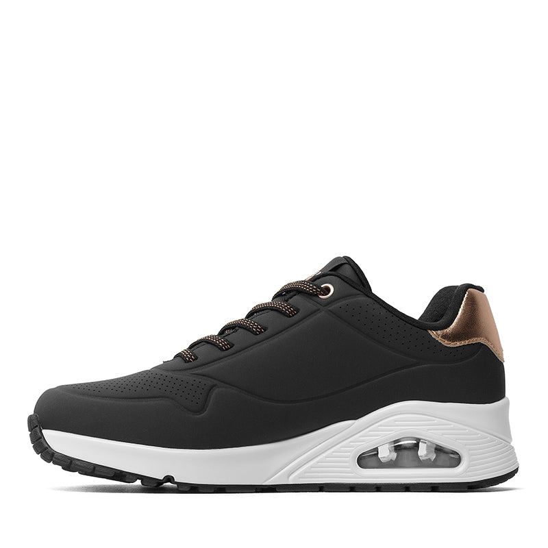 SKECHERS-UNO SHIMMER AWAY SLIP - available at RUBINO  