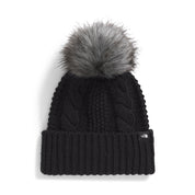 THE NORTH FACE-LINED OH MEGA FUR POM BEANIE K - available at RUBINO  