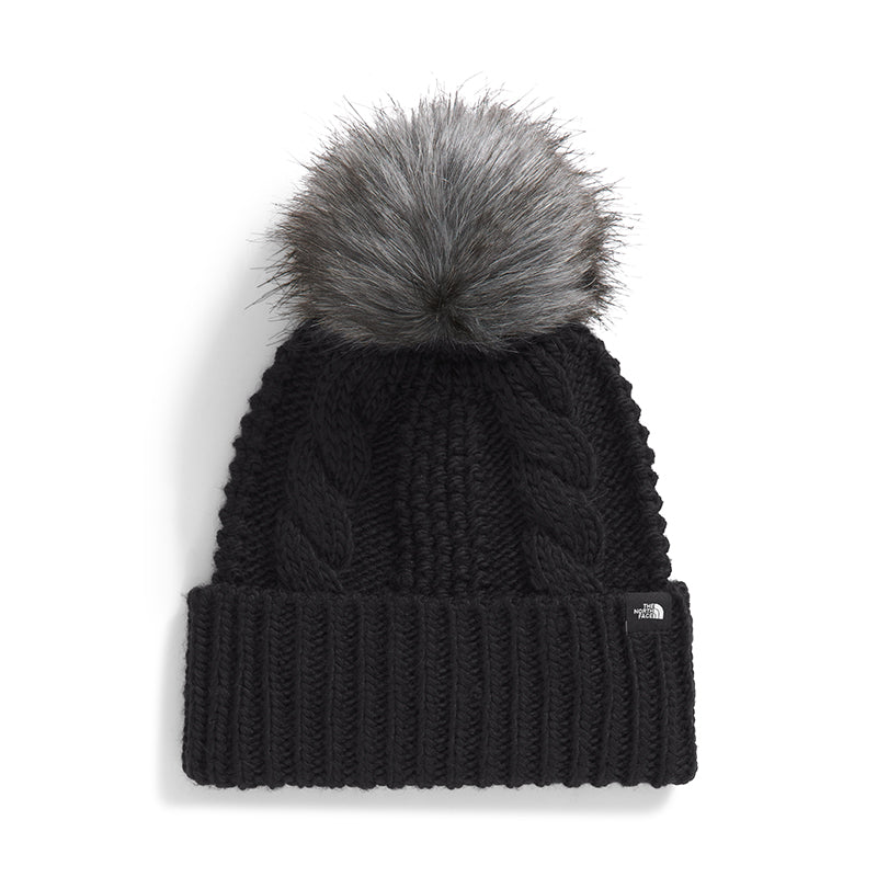 THE NORTH FACE-LINED OH MEGA FUR POM BEANIE K - available at RUBINO  