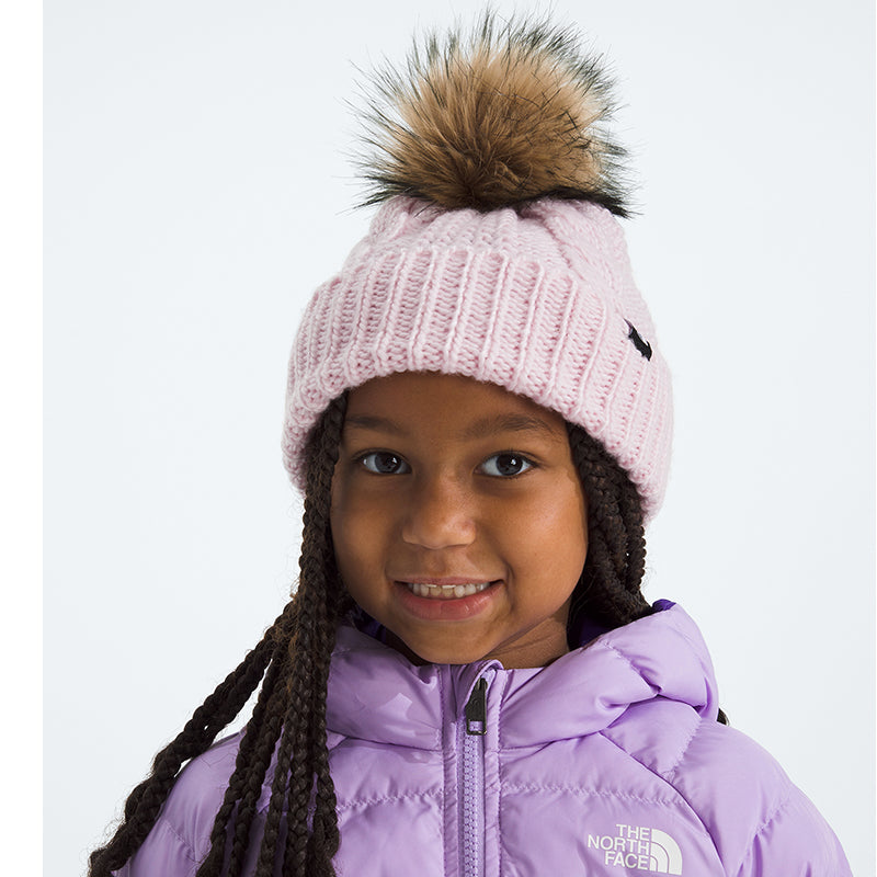 THE NORTH FACE-LINED OH MEGA FUR POM BEANIE K - available at RUBINO  