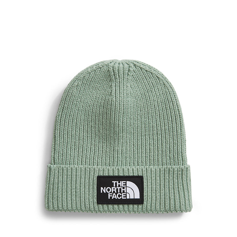 THE NORTH FACE-TNF LOGO BOX CUFFED BEANIE K - available at RUBINO