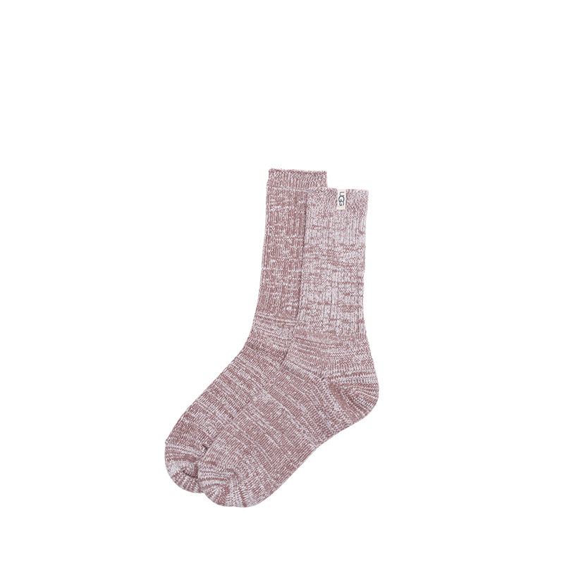 UGG-RIB KNIT SLOUCHY CREW SOCK W - available at RUBINO  