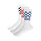 VANS-CLASSIC CHECK CREW 3-PACK K - available at RUBINO  
